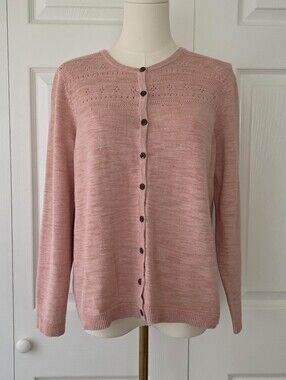 ♡ Pink Knit Cardigan ♡